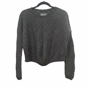 By Anthropologie $138 Mixed Knit Texture Pullover Wool Blend S P2P 21-24” L 19